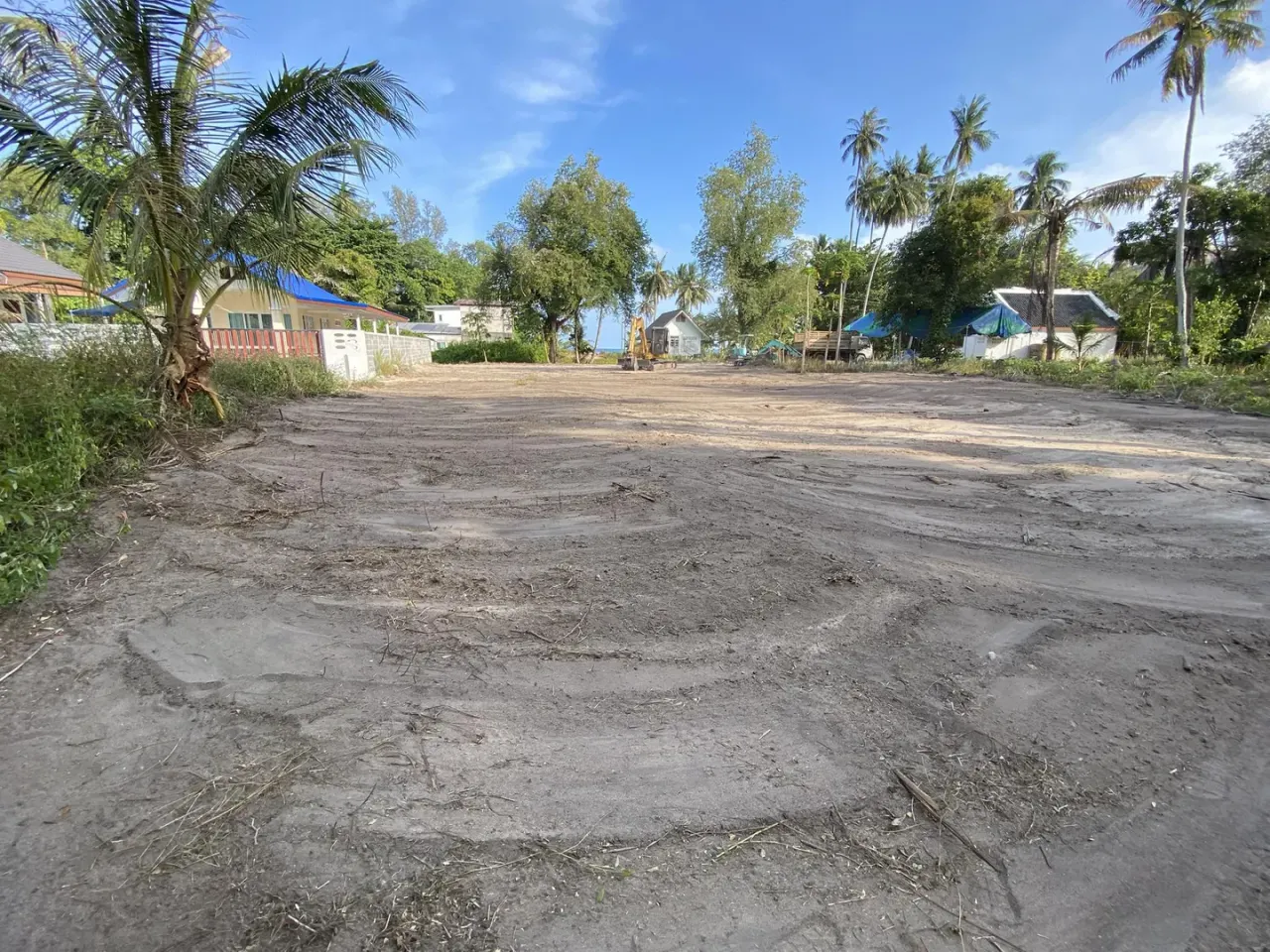 Fully cleared and leveled plot in Hua Thanon - ready for villa layout and construction